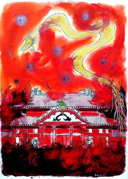 Changing Sadness and Despair into Hope and Love Turning Hopes for Shuri Castle’s Reconstruction into Art