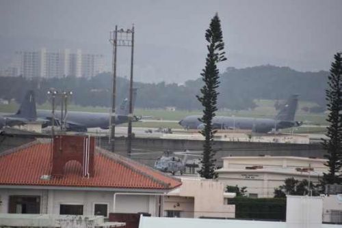 Loud noise and foul smells prevent residents near Kadena Air Base from opening windows to help prevent coronavirus infection