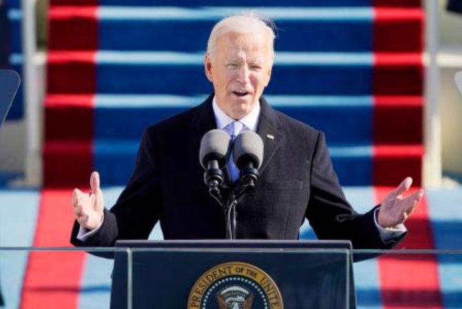 President Joe Biden's inauguration speech 