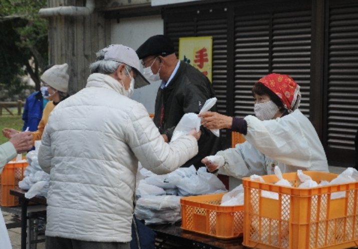 Okinawa Labor Union provides food support over the three-day New Year’s holiday for those in economic need
