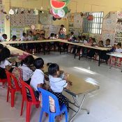Preschool in Cambodia opens with the help of Okinawan non-profit, “An institution to protect the lives of children”