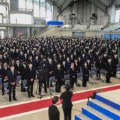 “Finally, for real,” the University of the Ryukyus has their new student ceremony, which this year includes second-year students