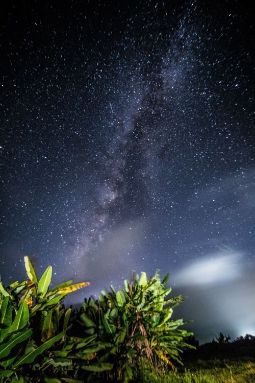 On Tanabata night, sparkling Milky Way observable by naked eye in Okinawa