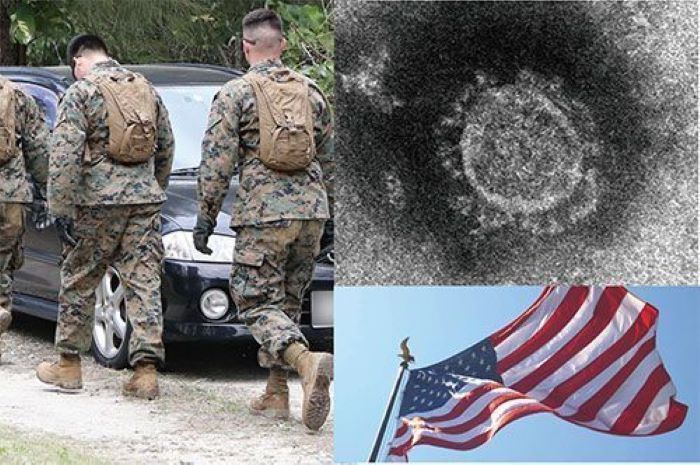 Japanese government demands U.S. soldiers limit going outside, enact effective coronavirus prevention measures